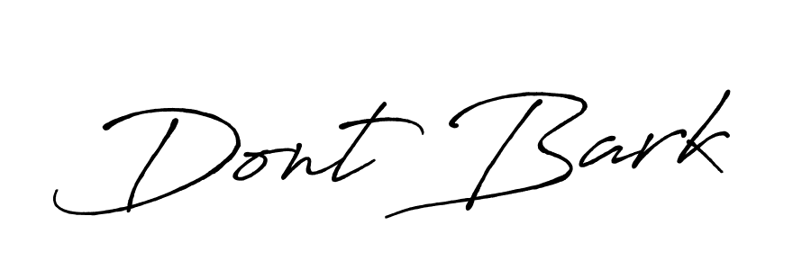 The best way (Antro_Vectra_Bolder) to make a short signature is to pick only two or three words in your name. The name Dont Bark include a total of six letters. For converting this name. Dont Bark signature style 7 images and pictures png