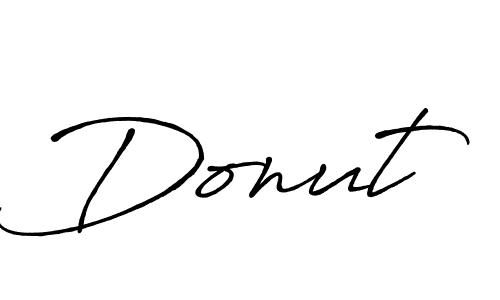 Best and Professional Signature Style for Donut. Antro_Vectra_Bolder Best Signature Style Collection. Donut signature style 7 images and pictures png