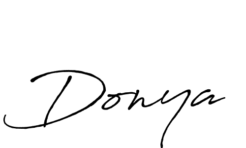 The best way (Antro_Vectra_Bolder) to make a short signature is to pick only two or three words in your name. The name Donya include a total of six letters. For converting this name. Donya signature style 7 images and pictures png