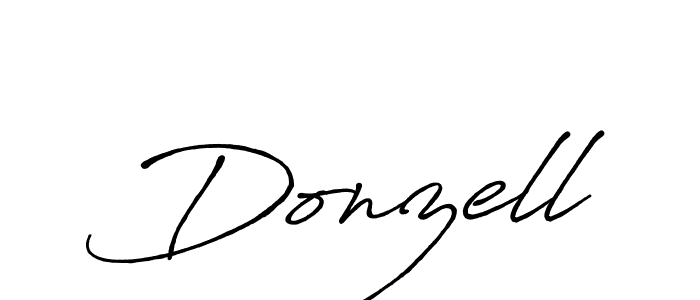 You should practise on your own different ways (Antro_Vectra_Bolder) to write your name (Donzell) in signature. don't let someone else do it for you. Donzell signature style 7 images and pictures png
