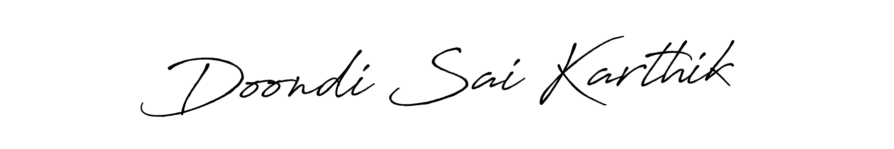 It looks lik you need a new signature style for name Doondi Sai Karthik. Design unique handwritten (Antro_Vectra_Bolder) signature with our free signature maker in just a few clicks. Doondi Sai Karthik signature style 7 images and pictures png