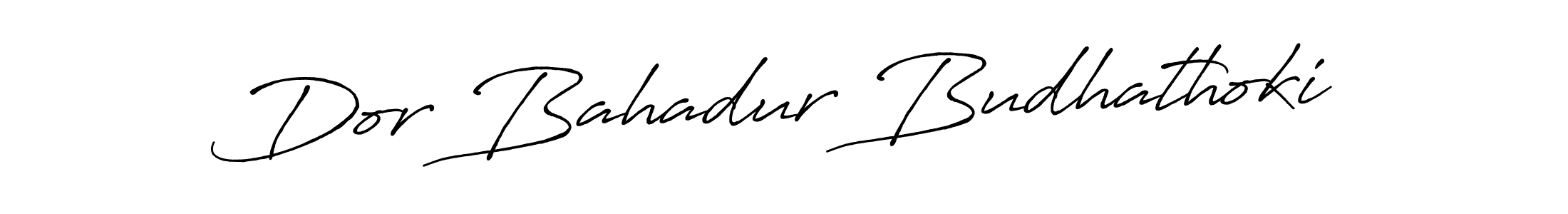 The best way (Antro_Vectra_Bolder) to make a short signature is to pick only two or three words in your name. The name Dor Bahadur Budhathoki include a total of six letters. For converting this name. Dor Bahadur Budhathoki signature style 7 images and pictures png