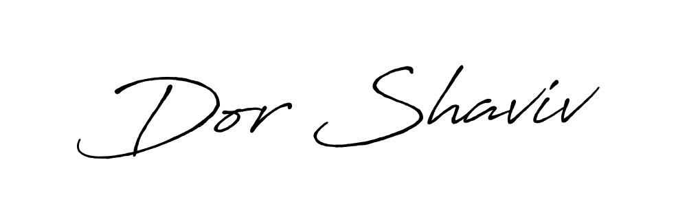 The best way (Antro_Vectra_Bolder) to make a short signature is to pick only two or three words in your name. The name Dor Shaviv include a total of six letters. For converting this name. Dor Shaviv signature style 7 images and pictures png