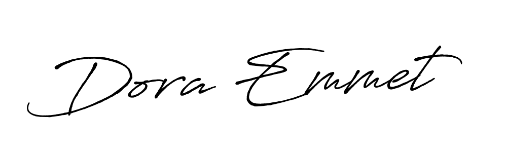 Also we have Dora Emmet name is the best signature style. Create professional handwritten signature collection using Antro_Vectra_Bolder autograph style. Dora Emmet signature style 7 images and pictures png