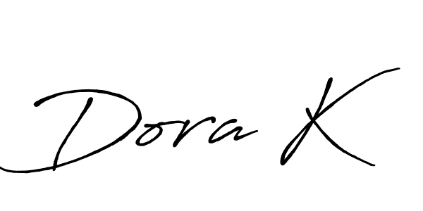 Also You can easily find your signature by using the search form. We will create Dora K name handwritten signature images for you free of cost using Antro_Vectra_Bolder sign style. Dora K signature style 7 images and pictures png