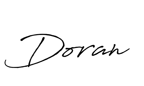 Make a beautiful signature design for name Doran. With this signature (Antro_Vectra_Bolder) style, you can create a handwritten signature for free. Doran signature style 7 images and pictures png