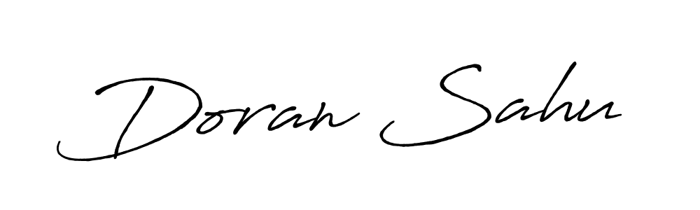 Make a short Doran Sahu signature style. Manage your documents anywhere anytime using Antro_Vectra_Bolder. Create and add eSignatures, submit forms, share and send files easily. Doran Sahu signature style 7 images and pictures png