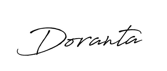 You should practise on your own different ways (Antro_Vectra_Bolder) to write your name (Doranta) in signature. don't let someone else do it for you. Doranta signature style 7 images and pictures png