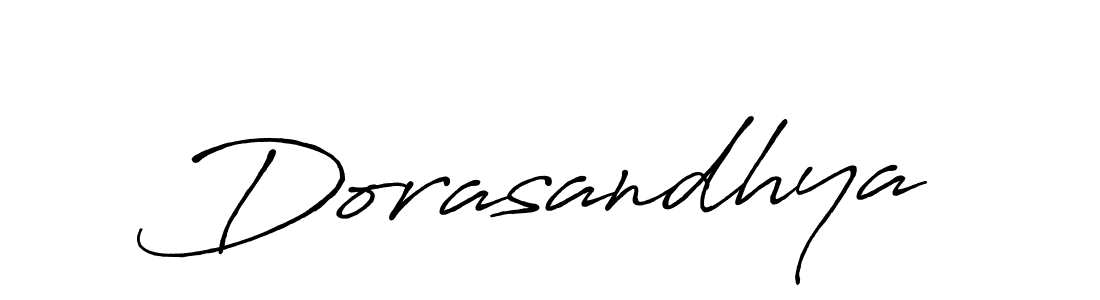 Dorasandhya stylish signature style. Best Handwritten Sign (Antro_Vectra_Bolder) for my name. Handwritten Signature Collection Ideas for my name Dorasandhya. Dorasandhya signature style 7 images and pictures png