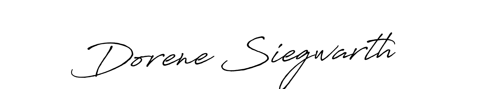 Best and Professional Signature Style for Dorene Siegwarth. Antro_Vectra_Bolder Best Signature Style Collection. Dorene Siegwarth signature style 7 images and pictures png