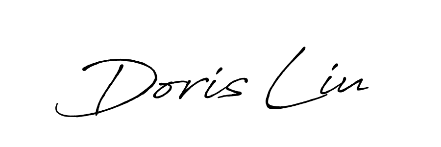 Also You can easily find your signature by using the search form. We will create Doris Liu name handwritten signature images for you free of cost using Antro_Vectra_Bolder sign style. Doris Liu signature style 7 images and pictures png