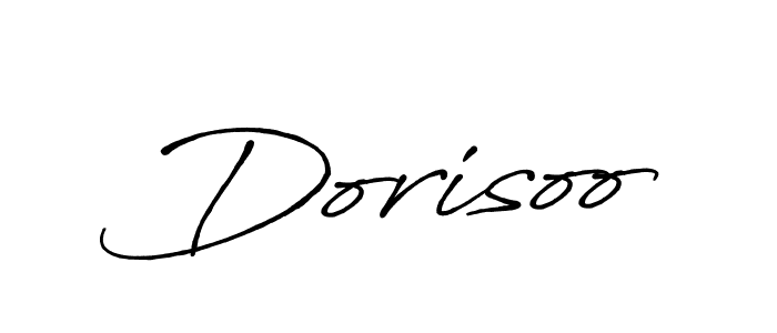if you are searching for the best signature style for your name Dorisoo. so please give up your signature search. here we have designed multiple signature styles  using Antro_Vectra_Bolder. Dorisoo signature style 7 images and pictures png
