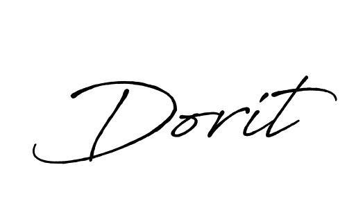 The best way (Antro_Vectra_Bolder) to make a short signature is to pick only two or three words in your name. The name Dorit include a total of six letters. For converting this name. Dorit signature style 7 images and pictures png