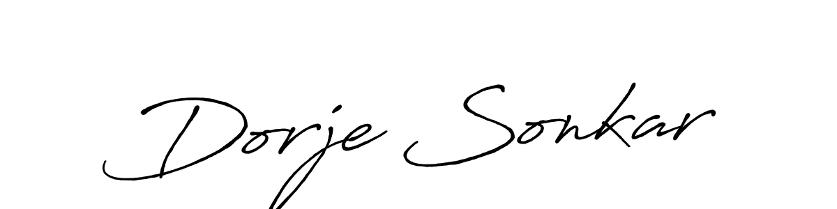 You should practise on your own different ways (Antro_Vectra_Bolder) to write your name (Dorje Sonkar) in signature. don't let someone else do it for you. Dorje Sonkar signature style 7 images and pictures png