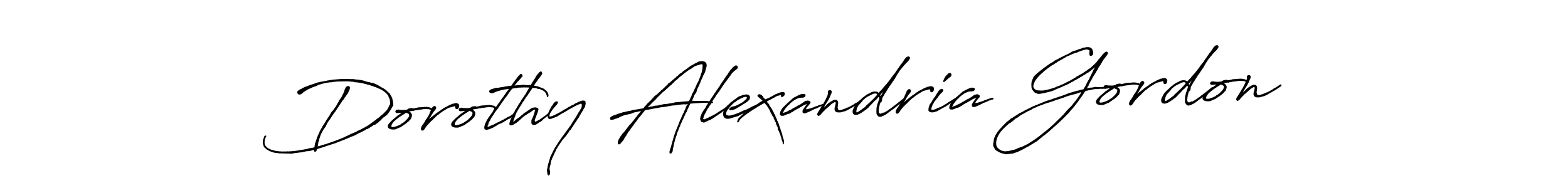 Also we have Dorothy Alexandria Gordon name is the best signature style. Create professional handwritten signature collection using Antro_Vectra_Bolder autograph style. Dorothy Alexandria Gordon signature style 7 images and pictures png