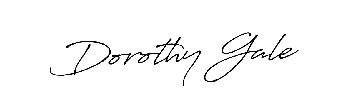 Design your own signature with our free online signature maker. With this signature software, you can create a handwritten (Antro_Vectra_Bolder) signature for name Dorothy Gale. Dorothy Gale signature style 7 images and pictures png