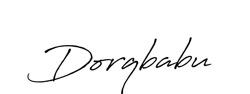 Also we have Dorqbabu name is the best signature style. Create professional handwritten signature collection using Antro_Vectra_Bolder autograph style. Dorqbabu signature style 7 images and pictures png