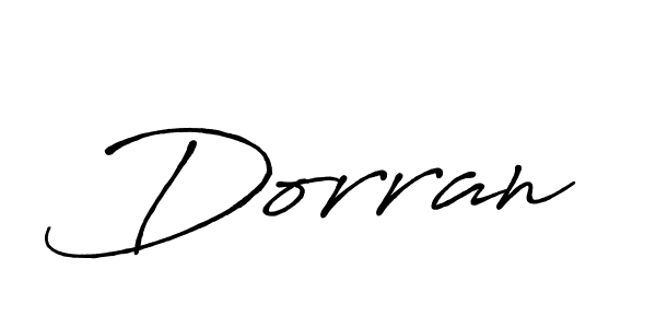 Make a beautiful signature design for name Dorran. Use this online signature maker to create a handwritten signature for free. Dorran signature style 7 images and pictures png