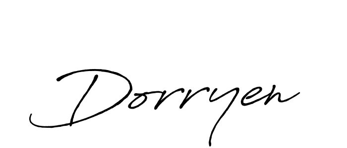 Also You can easily find your signature by using the search form. We will create Dorryen name handwritten signature images for you free of cost using Antro_Vectra_Bolder sign style. Dorryen signature style 7 images and pictures png