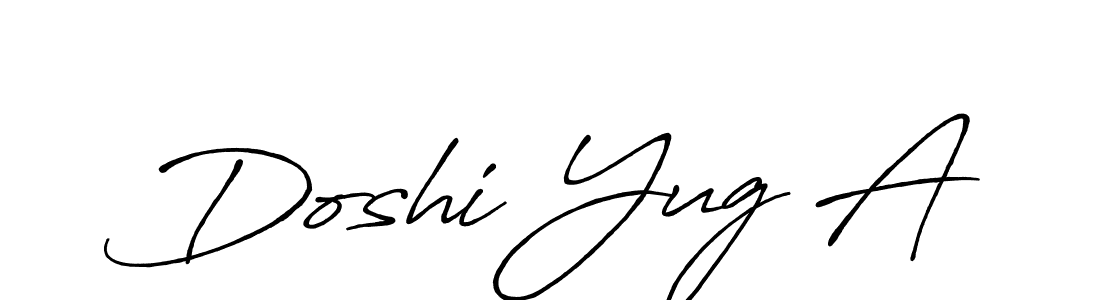 if you are searching for the best signature style for your name Doshi Yug A. so please give up your signature search. here we have designed multiple signature styles  using Antro_Vectra_Bolder. Doshi Yug A signature style 7 images and pictures png