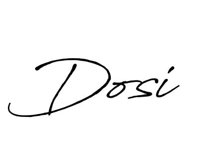 Similarly Antro_Vectra_Bolder is the best handwritten signature design. Signature creator online .You can use it as an online autograph creator for name Dosi. Dosi signature style 7 images and pictures png