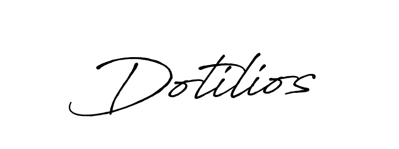 Dotilios stylish signature style. Best Handwritten Sign (Antro_Vectra_Bolder) for my name. Handwritten Signature Collection Ideas for my name Dotilios. Dotilios signature style 7 images and pictures png