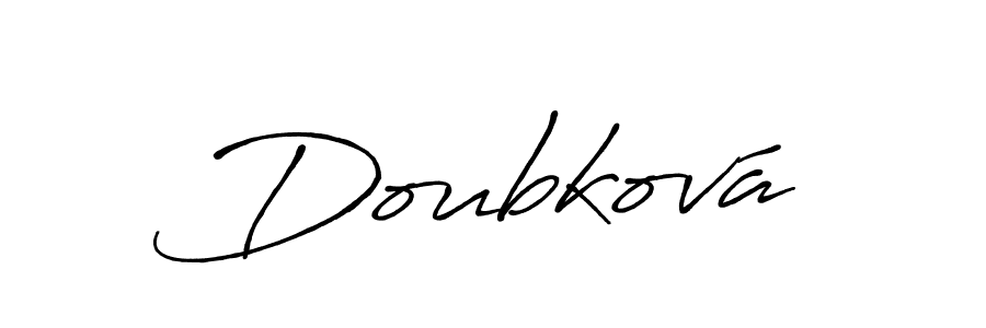 It looks lik you need a new signature style for name Doubková. Design unique handwritten (Antro_Vectra_Bolder) signature with our free signature maker in just a few clicks. Doubková signature style 7 images and pictures png