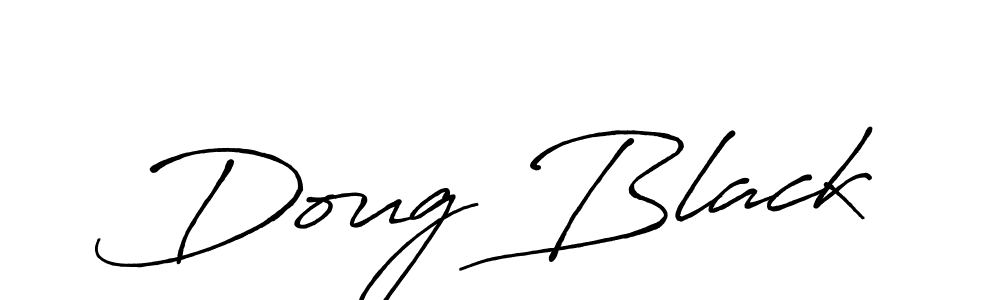 Doug Black stylish signature style. Best Handwritten Sign (Antro_Vectra_Bolder) for my name. Handwritten Signature Collection Ideas for my name Doug Black. Doug Black signature style 7 images and pictures png