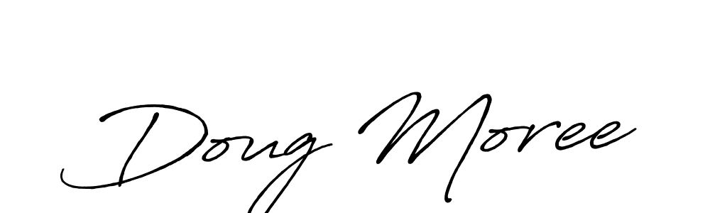 Create a beautiful signature design for name Doug Moree. With this signature (Antro_Vectra_Bolder) fonts, you can make a handwritten signature for free. Doug Moree signature style 7 images and pictures png