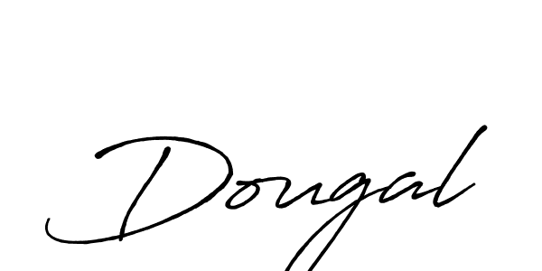 Create a beautiful signature design for name Dougal. With this signature (Antro_Vectra_Bolder) fonts, you can make a handwritten signature for free. Dougal signature style 7 images and pictures png