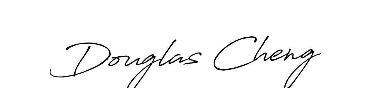 How to make Douglas Cheng name signature. Use Antro_Vectra_Bolder style for creating short signs online. This is the latest handwritten sign. Douglas Cheng signature style 7 images and pictures png