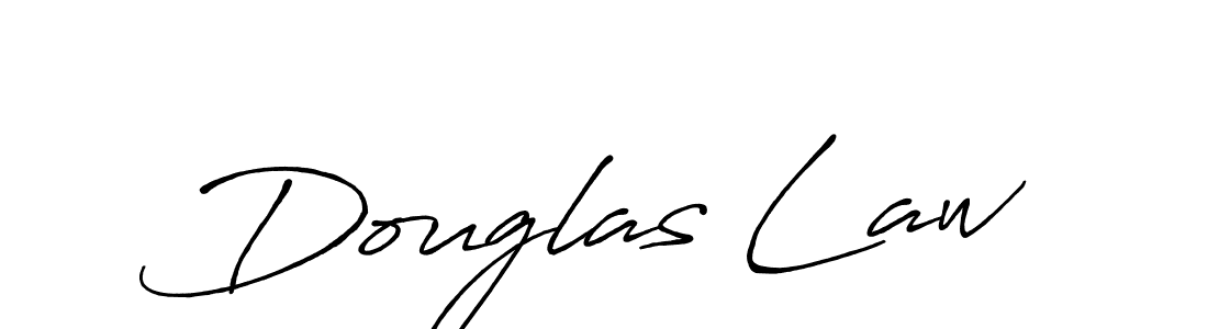 You should practise on your own different ways (Antro_Vectra_Bolder) to write your name (Douglas Law) in signature. don't let someone else do it for you. Douglas Law signature style 7 images and pictures png
