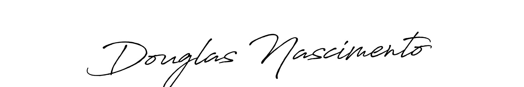 Make a beautiful signature design for name Douglas Nascimento. With this signature (Antro_Vectra_Bolder) style, you can create a handwritten signature for free. Douglas Nascimento signature style 7 images and pictures png