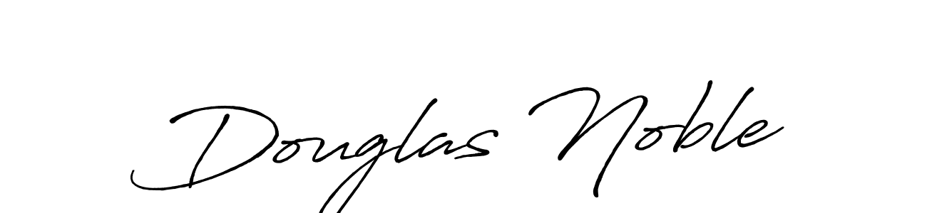 Create a beautiful signature design for name Douglas Noble. With this signature (Antro_Vectra_Bolder) fonts, you can make a handwritten signature for free. Douglas Noble signature style 7 images and pictures png