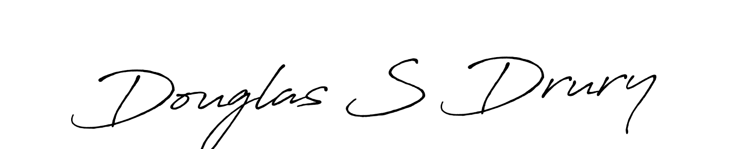 Also You can easily find your signature by using the search form. We will create Douglas S Drury name handwritten signature images for you free of cost using Antro_Vectra_Bolder sign style. Douglas S Drury signature style 7 images and pictures png