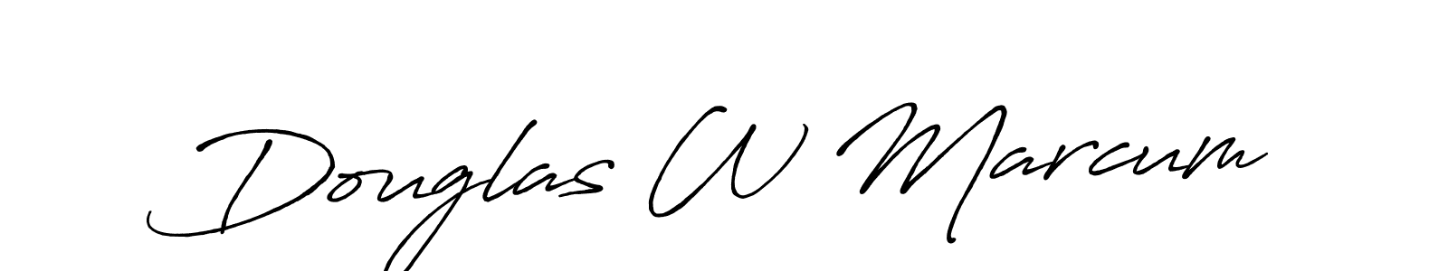 The best way (Antro_Vectra_Bolder) to make a short signature is to pick only two or three words in your name. The name Douglas W Marcum include a total of six letters. For converting this name. Douglas W Marcum signature style 7 images and pictures png