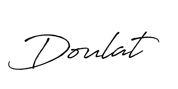 How to make Doulat signature? Antro_Vectra_Bolder is a professional autograph style. Create handwritten signature for Doulat name. Doulat signature style 7 images and pictures png