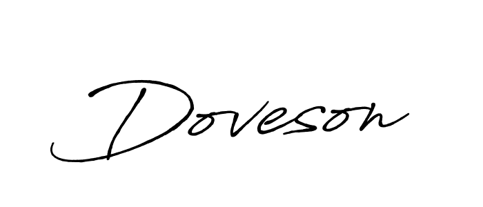 Antro_Vectra_Bolder is a professional signature style that is perfect for those who want to add a touch of class to their signature. It is also a great choice for those who want to make their signature more unique. Get Doveson name to fancy signature for free. Doveson signature style 7 images and pictures png