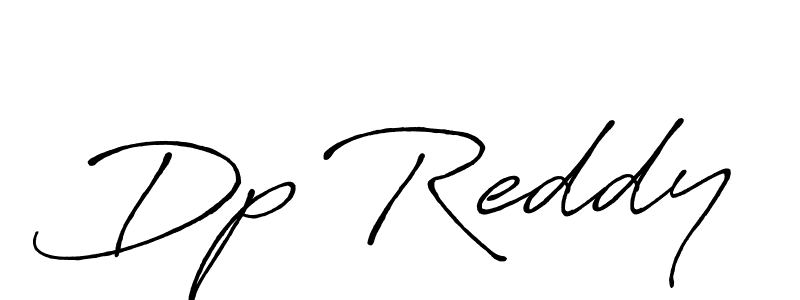 Also we have Dp Reddy name is the best signature style. Create professional handwritten signature collection using Antro_Vectra_Bolder autograph style. Dp Reddy signature style 7 images and pictures png