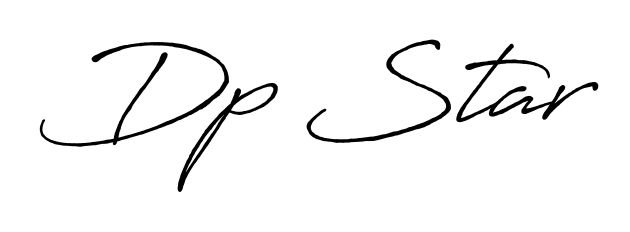 Stand out with a creative autograph for Dp Star. The Antro_Vectra_Bolder styling blends modern aesthetics with classic signature flourishes. Dp Star signature style 7 images and pictures png