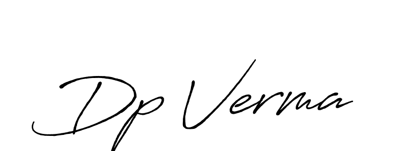 You should practise on your own different ways (Antro_Vectra_Bolder) to write your name (Dp Verma) in signature. don't let someone else do it for you. Dp Verma signature style 7 images and pictures png