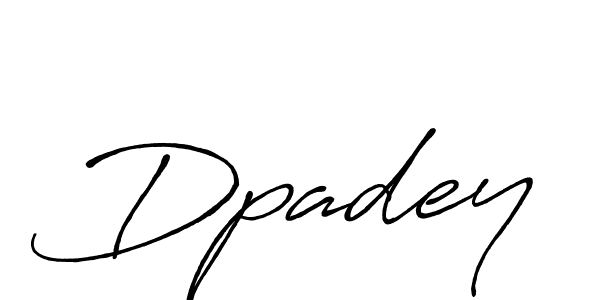 How to make Dpadey signature? Antro_Vectra_Bolder is a professional autograph style. Create handwritten signature for Dpadey name. Dpadey signature style 7 images and pictures png