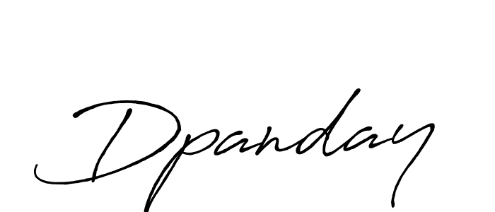 Create a beautiful signature design for name Dpanday. With this signature (Antro_Vectra_Bolder) fonts, you can make a handwritten signature for free. Dpanday signature style 7 images and pictures png