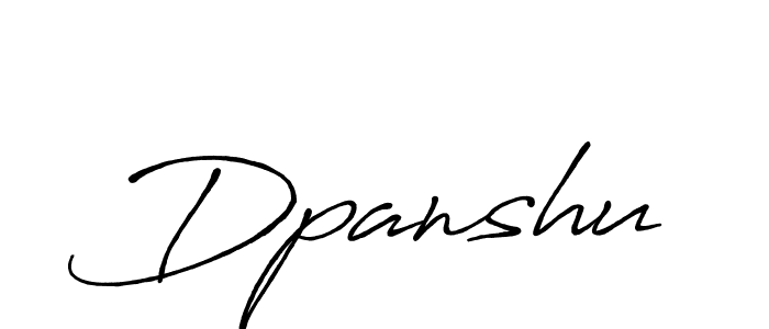 The best way (Antro_Vectra_Bolder) to make a short signature is to pick only two or three words in your name. The name Dpanshu include a total of six letters. For converting this name. Dpanshu signature style 7 images and pictures png