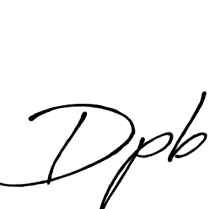 How to make Dpb name signature. Use Antro_Vectra_Bolder style for creating short signs online. This is the latest handwritten sign. Dpb signature style 7 images and pictures png