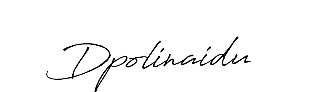 How to make Dpolinaidu signature? Antro_Vectra_Bolder is a professional autograph style. Create handwritten signature for Dpolinaidu name. Dpolinaidu signature style 7 images and pictures png