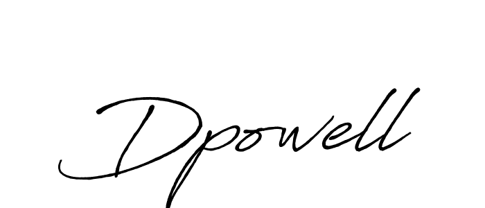 Once you've used our free online signature maker to create your best signature Antro_Vectra_Bolder style, it's time to enjoy all of the benefits that Dpowell name signing documents. Dpowell signature style 7 images and pictures png