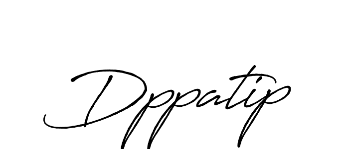Make a beautiful signature design for name Dppatip. Use this online signature maker to create a handwritten signature for free. Dppatip signature style 7 images and pictures png