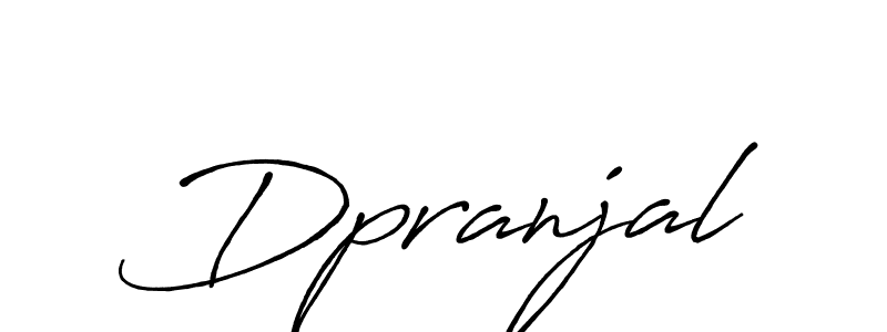 Make a short Dpranjal signature style. Manage your documents anywhere anytime using Antro_Vectra_Bolder. Create and add eSignatures, submit forms, share and send files easily. Dpranjal signature style 7 images and pictures png