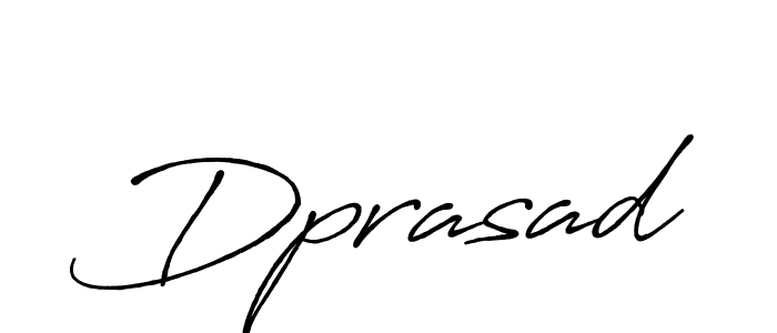 Make a beautiful signature design for name Dprasad. Use this online signature maker to create a handwritten signature for free. Dprasad signature style 7 images and pictures png